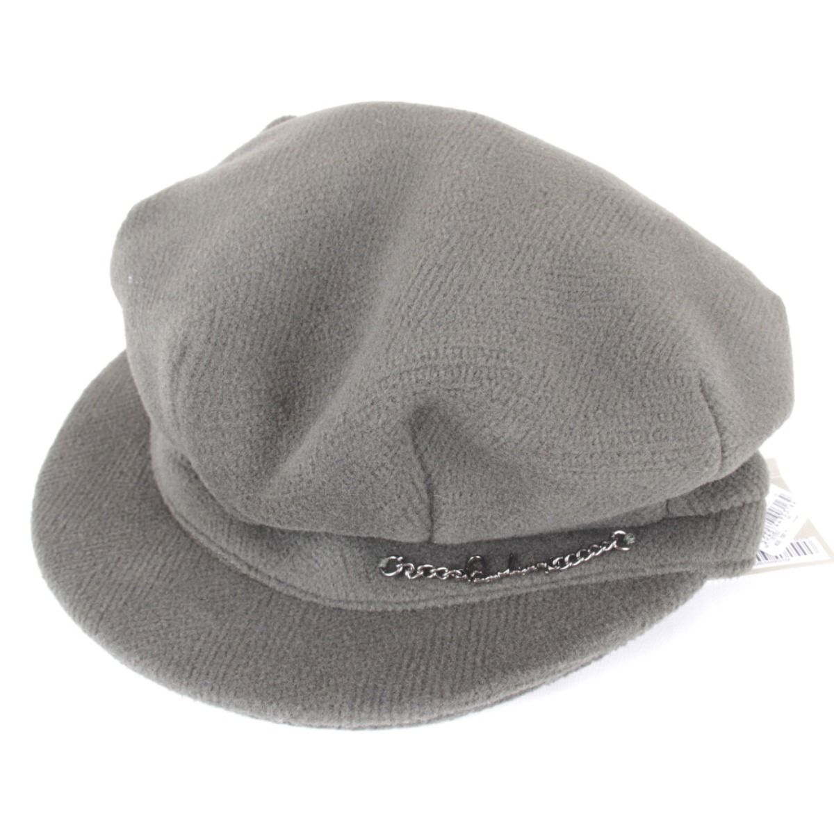 バーバリー キャスケット ウール ポリエステル カーキ