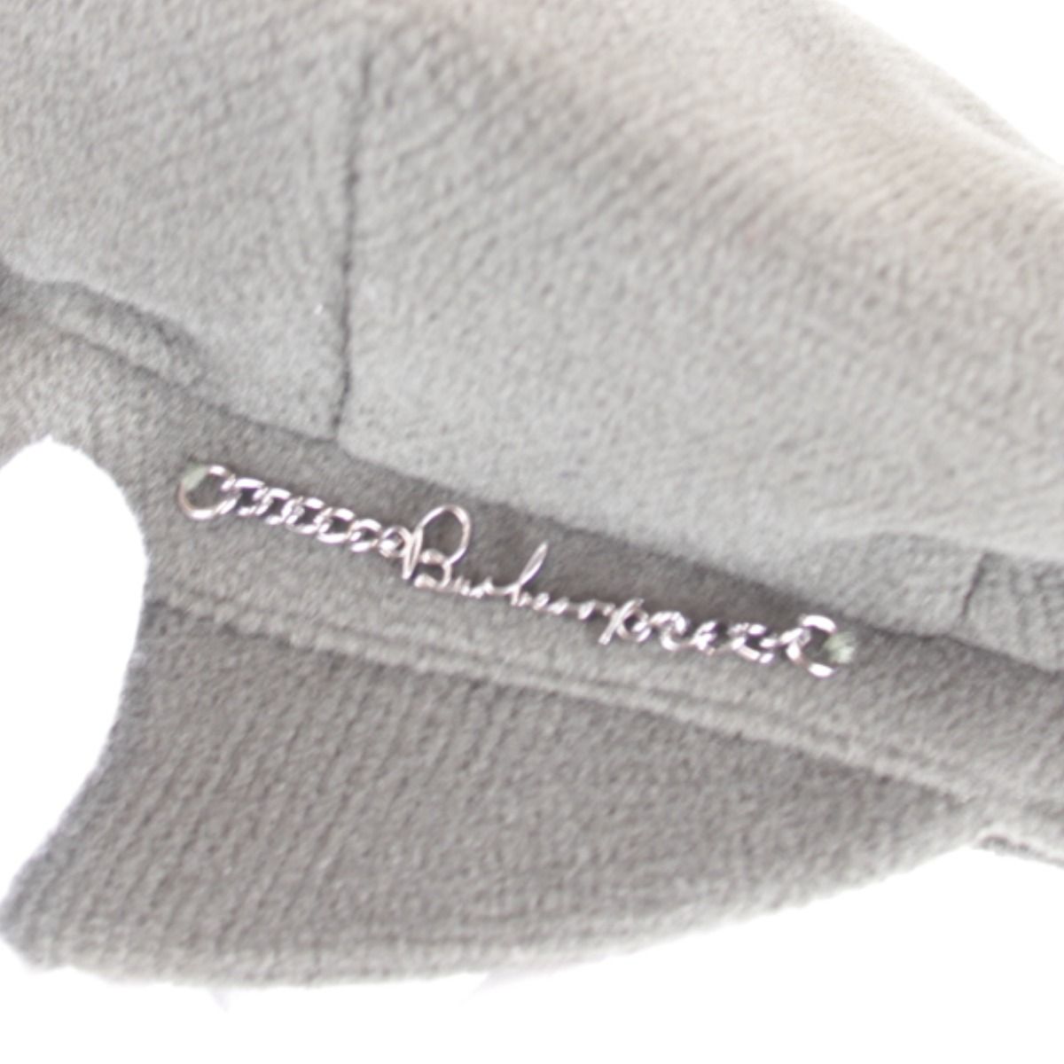  バーバリー キャスケット ウール ポリエステル カーキ キャスケット ハンチング 帽子