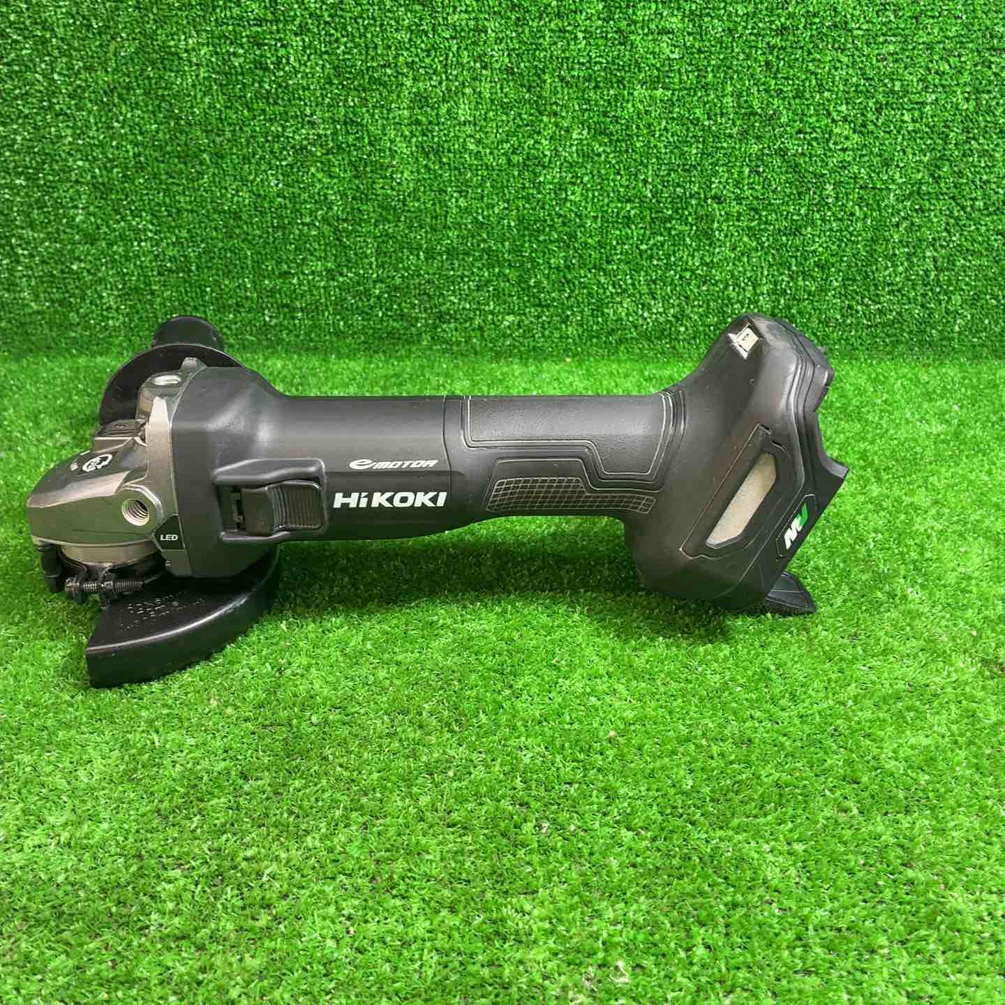 HiKOKI ハイコーキ 36 V 充電式 ディスクグラインダ G 3610 DC ブラック トイシ径100 mm スライドスイッチ 蓄電池 充電器 ケース別売 NNB