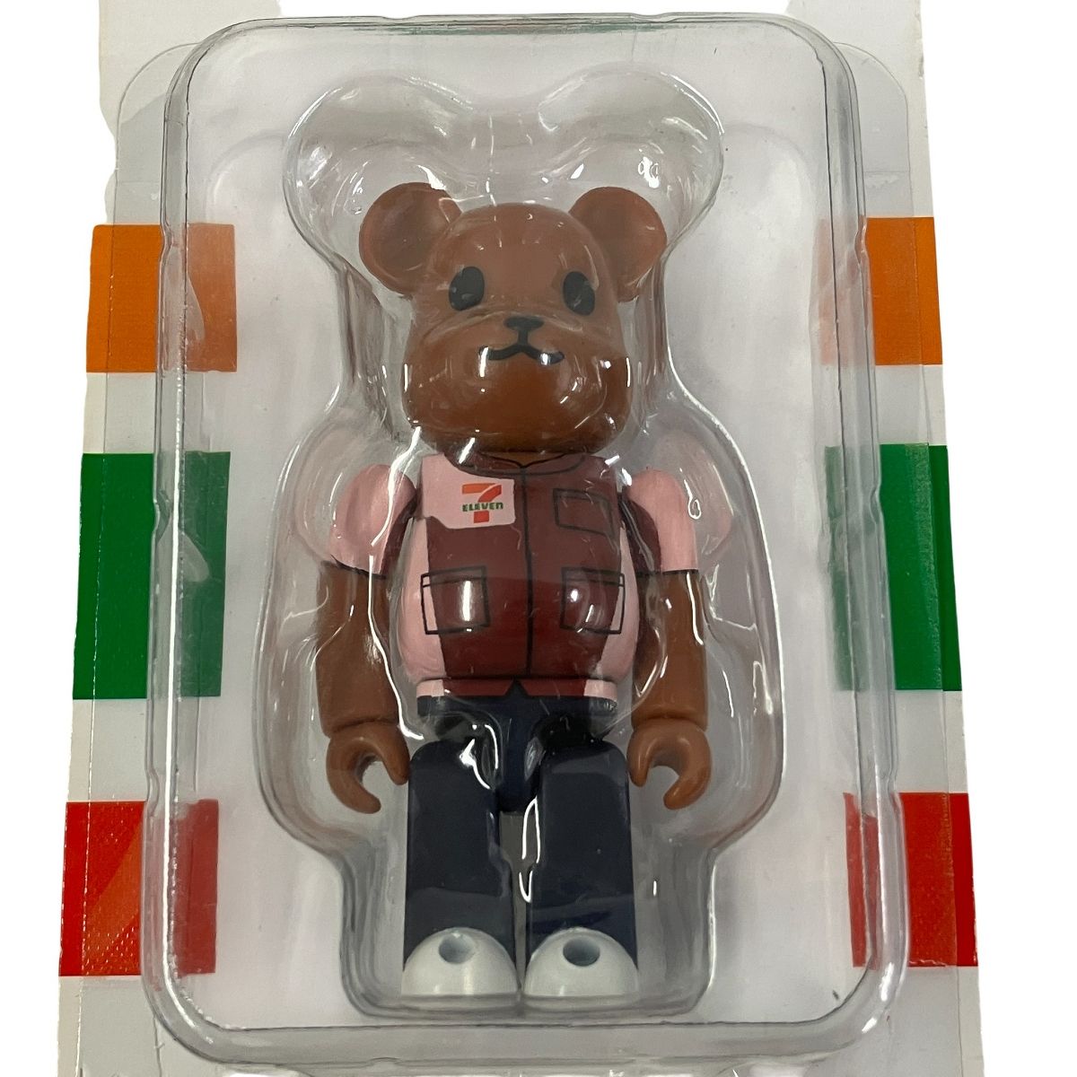 メディコム トイ BE RBRICK ベアブリック セブンイレブン 制服 コラボ フィギュア ♥