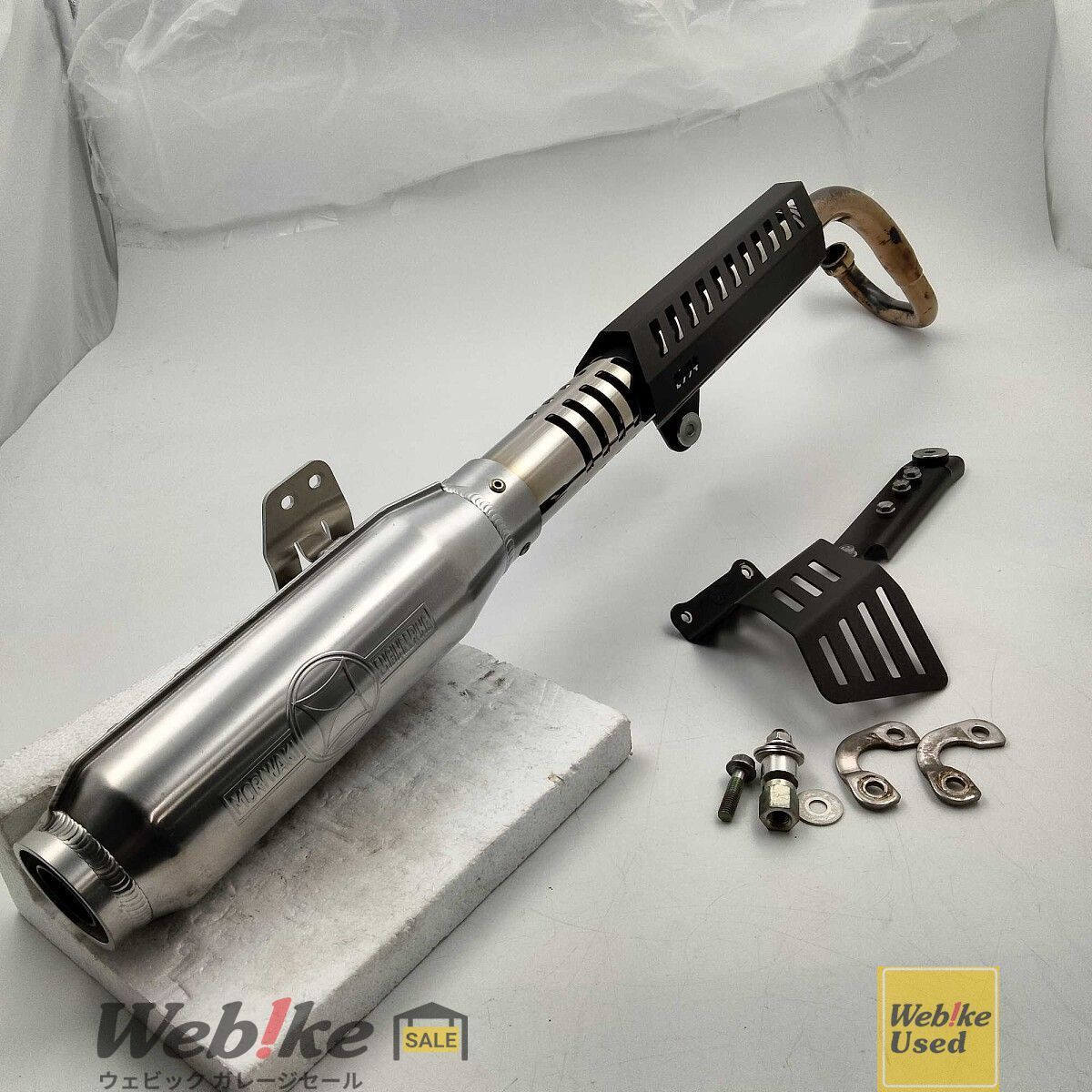 DAX 125 フルエキゾーストマフラーMONSTER SUS 01810 D 21 V 5 00