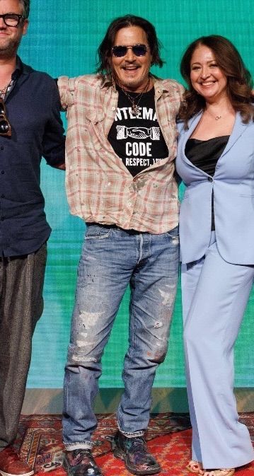 新品 ジョニーデップ コミコン撮影会着用 RRL ラルフローレン ダメージ