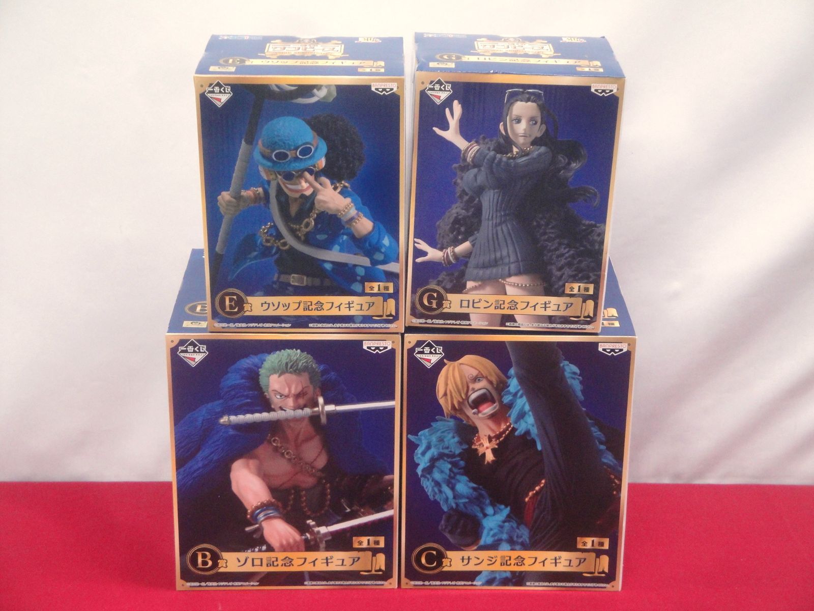 未開封品】一番くじ ワンピース 20th anniversary B/C/E/G賞 ゾロ