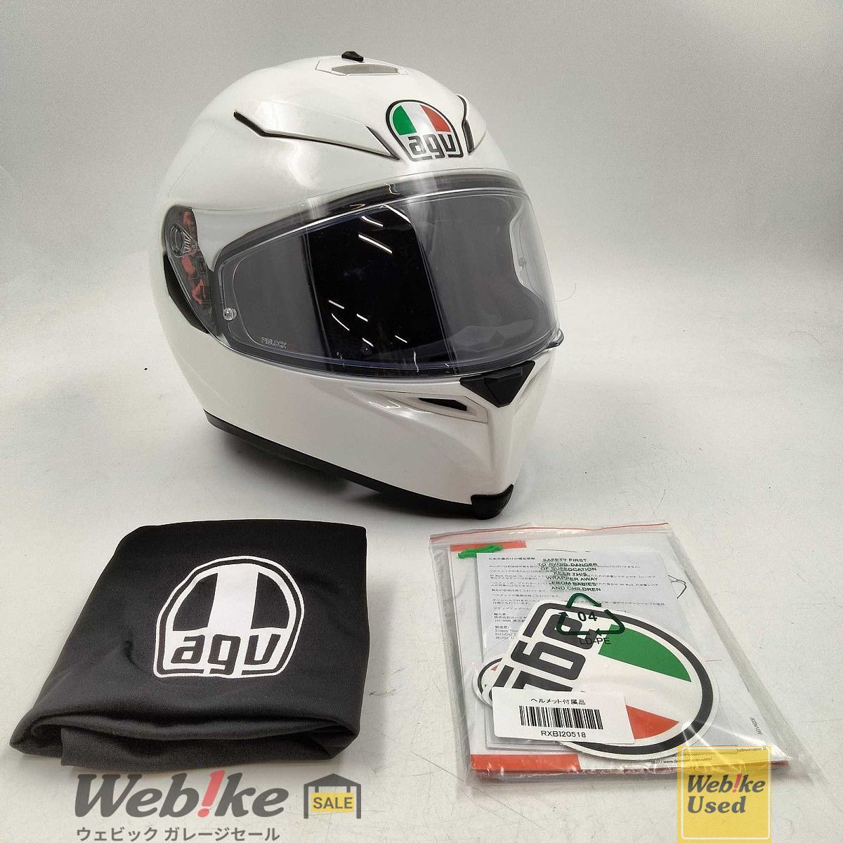 AGV K-5 S MPLK ASIA フルフェイスヘルメット | サイズ：L RXBI20518