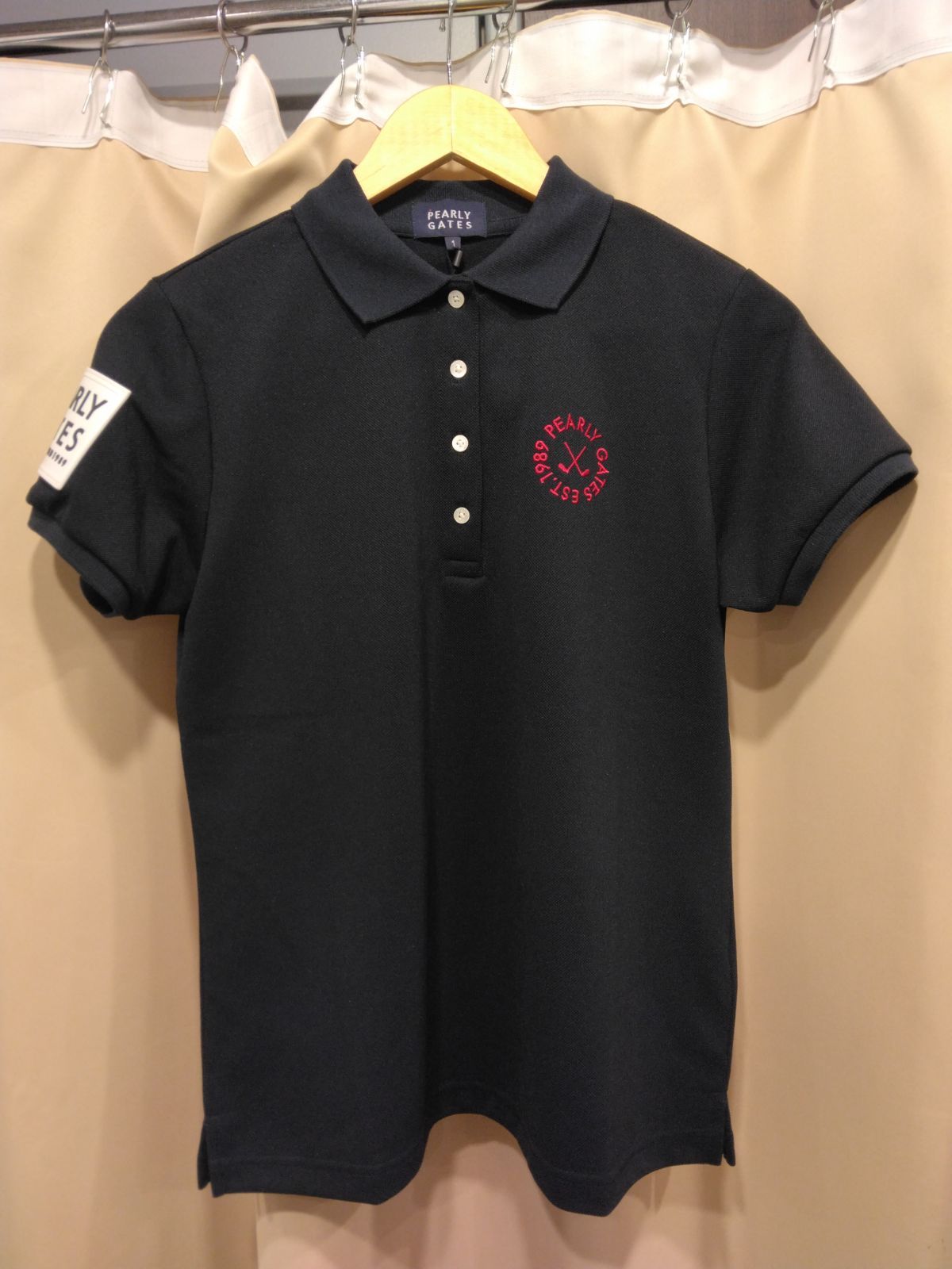 PEARLY GATES パーリーゲイツ レディース 半袖 ポロシャツ ストレッチ 通気性 吸湿速乾性 ゴルフ 055-3260602