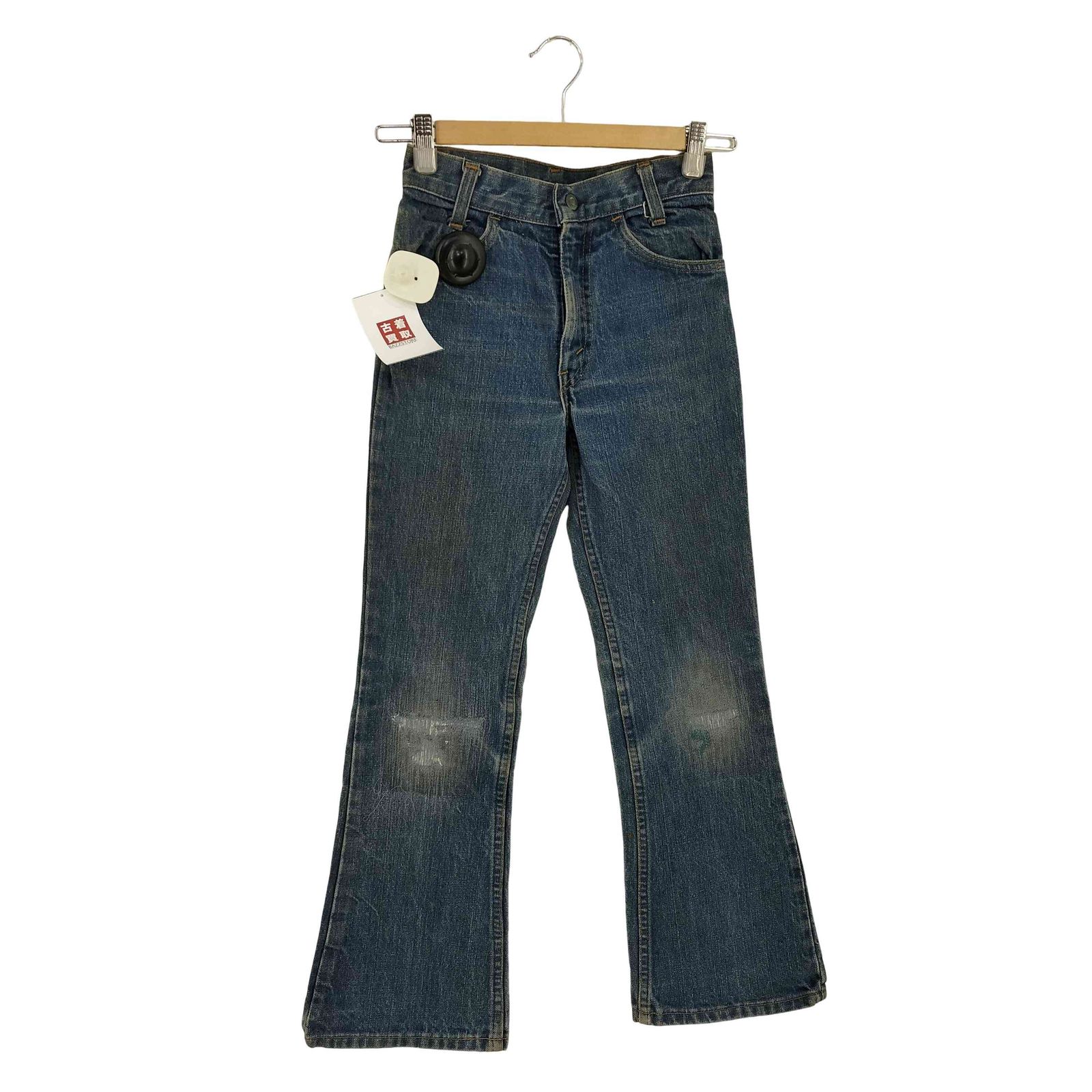 リーバイス Levis 81年5月製 ボタン裏6 オレンジタブ SCOVILLジップ スモールE ブーツカット フレアデニムパンツ レディース 表記無