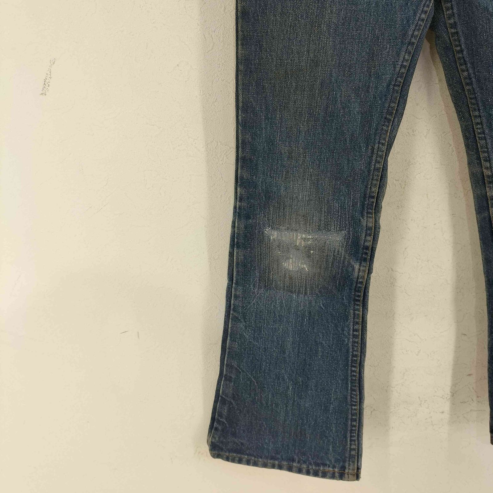 Levis(リーバイス) 81年5月製 ボタン裏6 オレンジタブ SCOVILLジップ スモールE ブーツカット フレアデニムパンツ レディース 表記無 【中古】【ブランド古着バズストア】 リーバイス Levis 81年5月製 ボタン裏6 オレンジタブ SCOVILLジップ