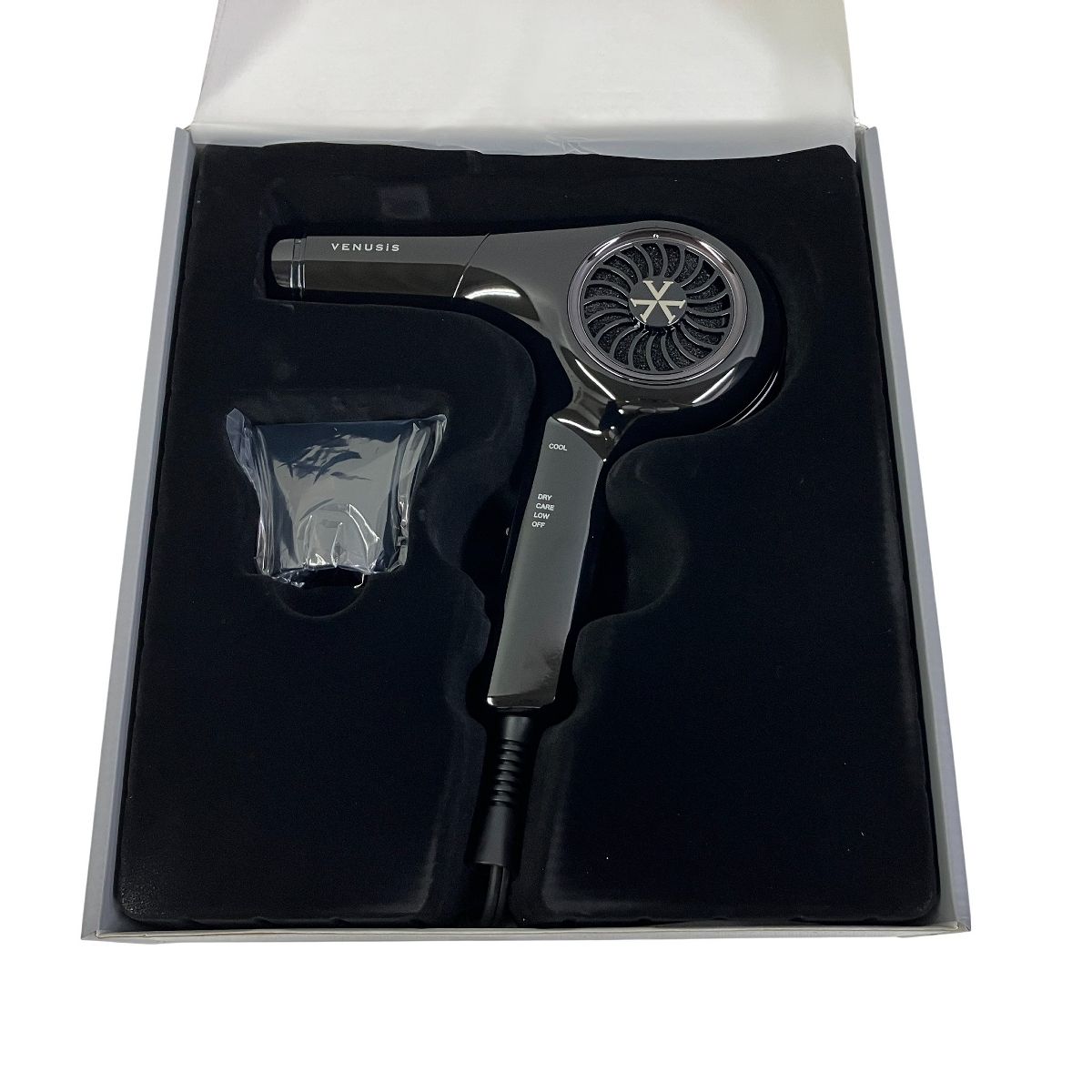 VENUSiS VDC 1000 P 遠赤イオン ドライヤー ブラック 家電