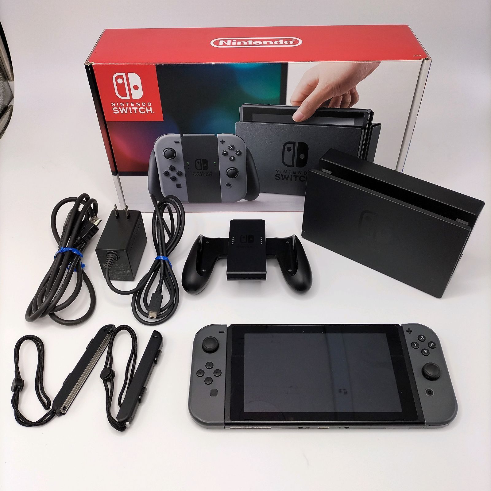 動作品】Nintendo Switch 本体 HAC-001 任天堂 スイッチ 2017年製 未