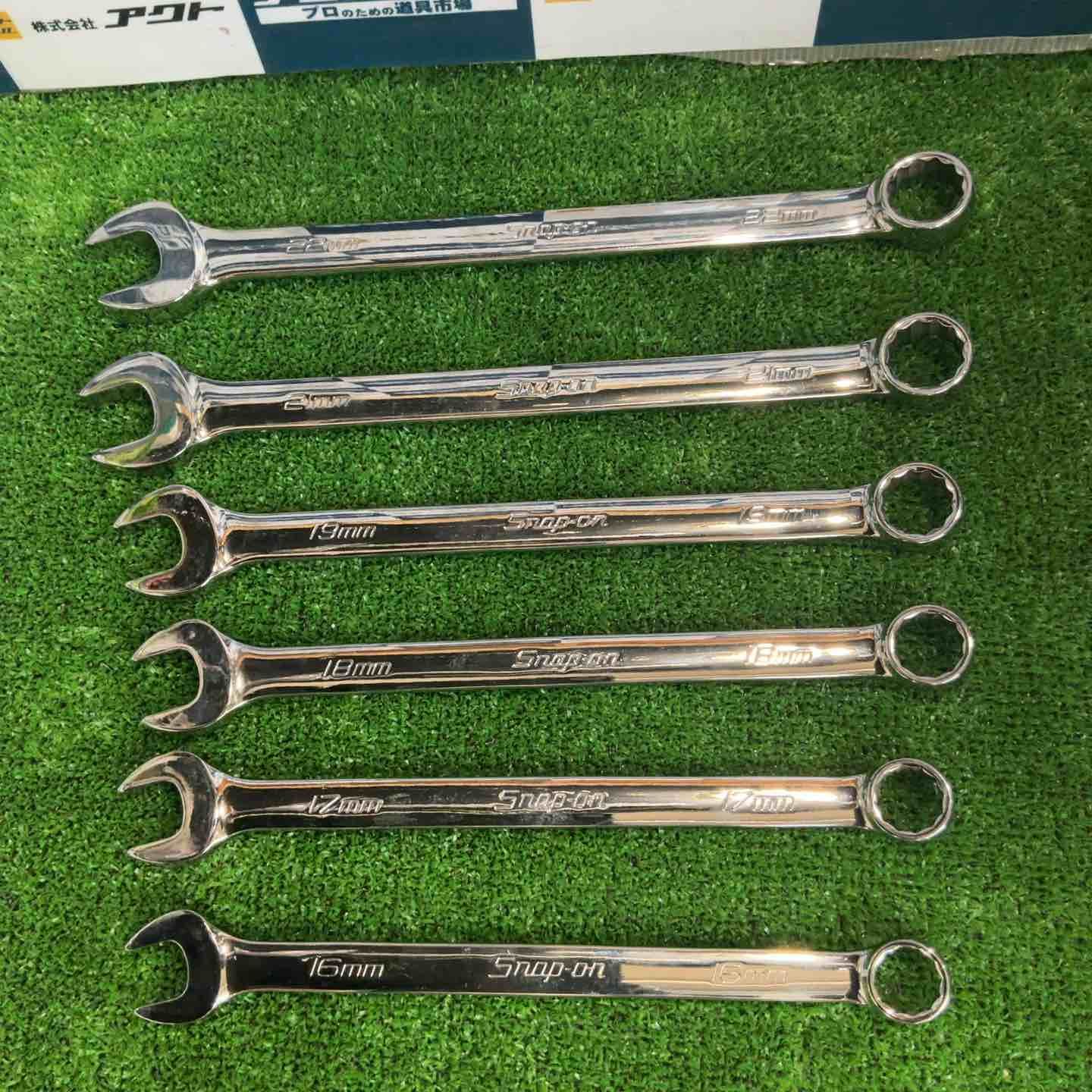 スナップオン Snap on フランクドライブコンビネーションレンチ6本セット 170 B 180 190 210 220