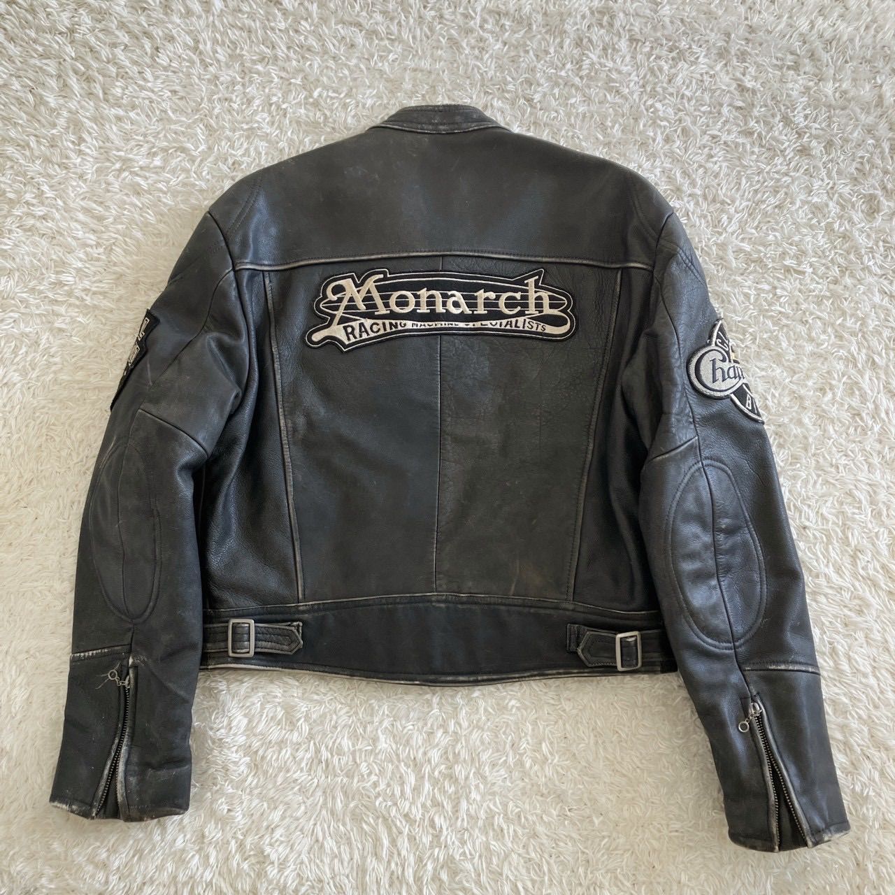 DOG FIGHT ドッグファイト D.F.SOLDIER レザージャケット ワッペン