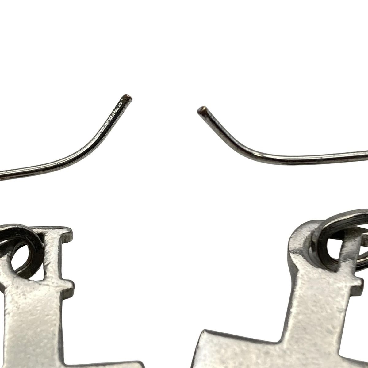  DIOR ChristianDior ディオール クリスチャンディオール ピアス シルバー クロス ピアス(両耳用) アクセサリー