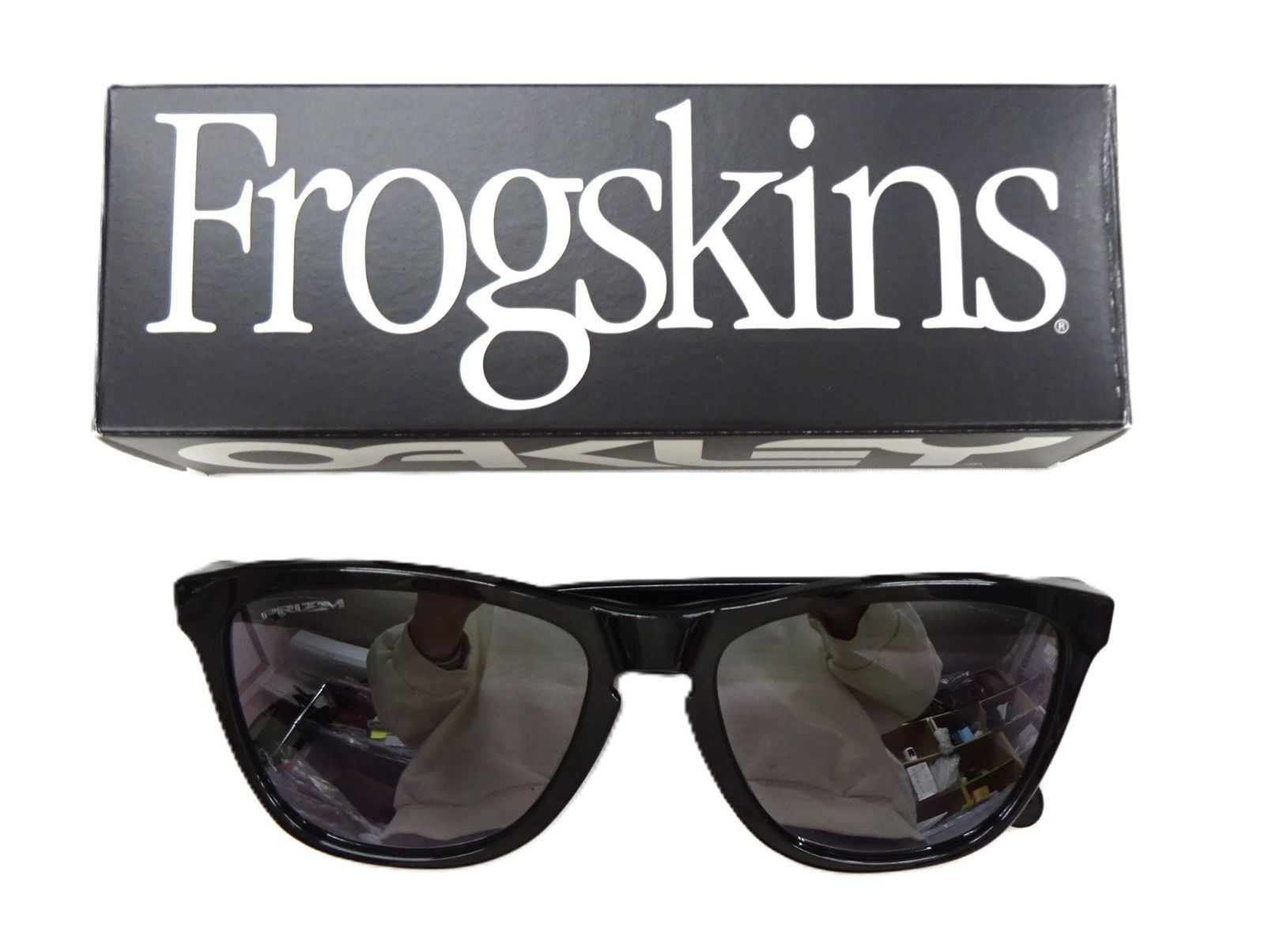 Oakley オークリー FROG SKINS フロッグスキン サングラス OO 9245 6254 プリズム ブラック