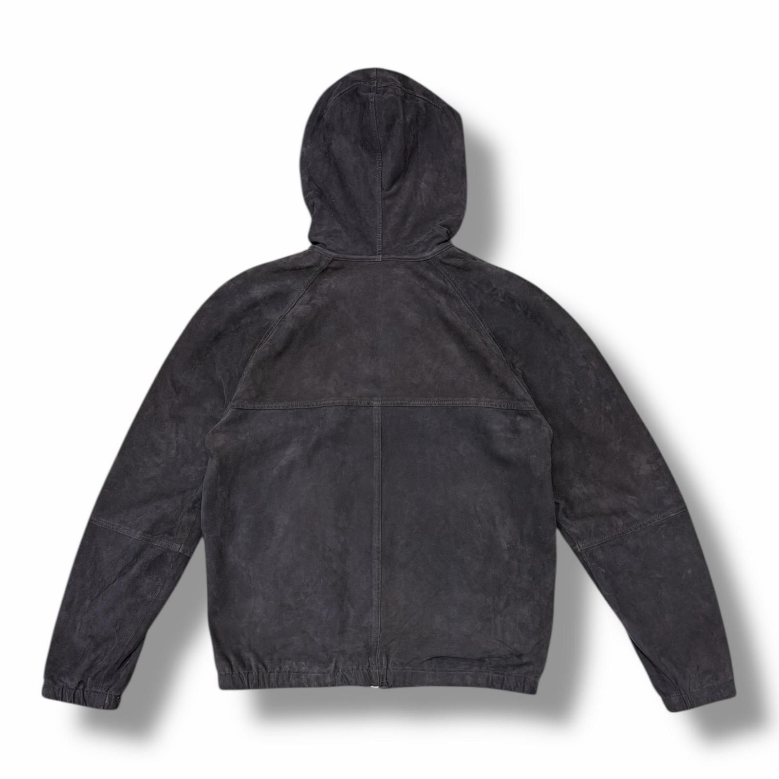 新品エンメティEMMETI JAYDON スエード ジップパーカー サイズ50 JAYDON ゴートスエードパーカー OLD ROSE EMMETI エンメティ - THE