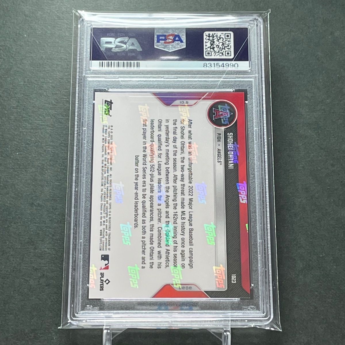 50個限定】大谷翔平 直筆サイン MLB初投打規定数達成記念 MLBホログラム