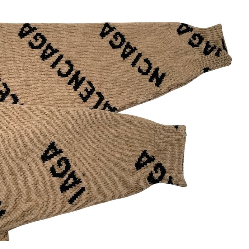 バレンシアガ BALENCIAGA オールオーバーロゴニットセーター 620983