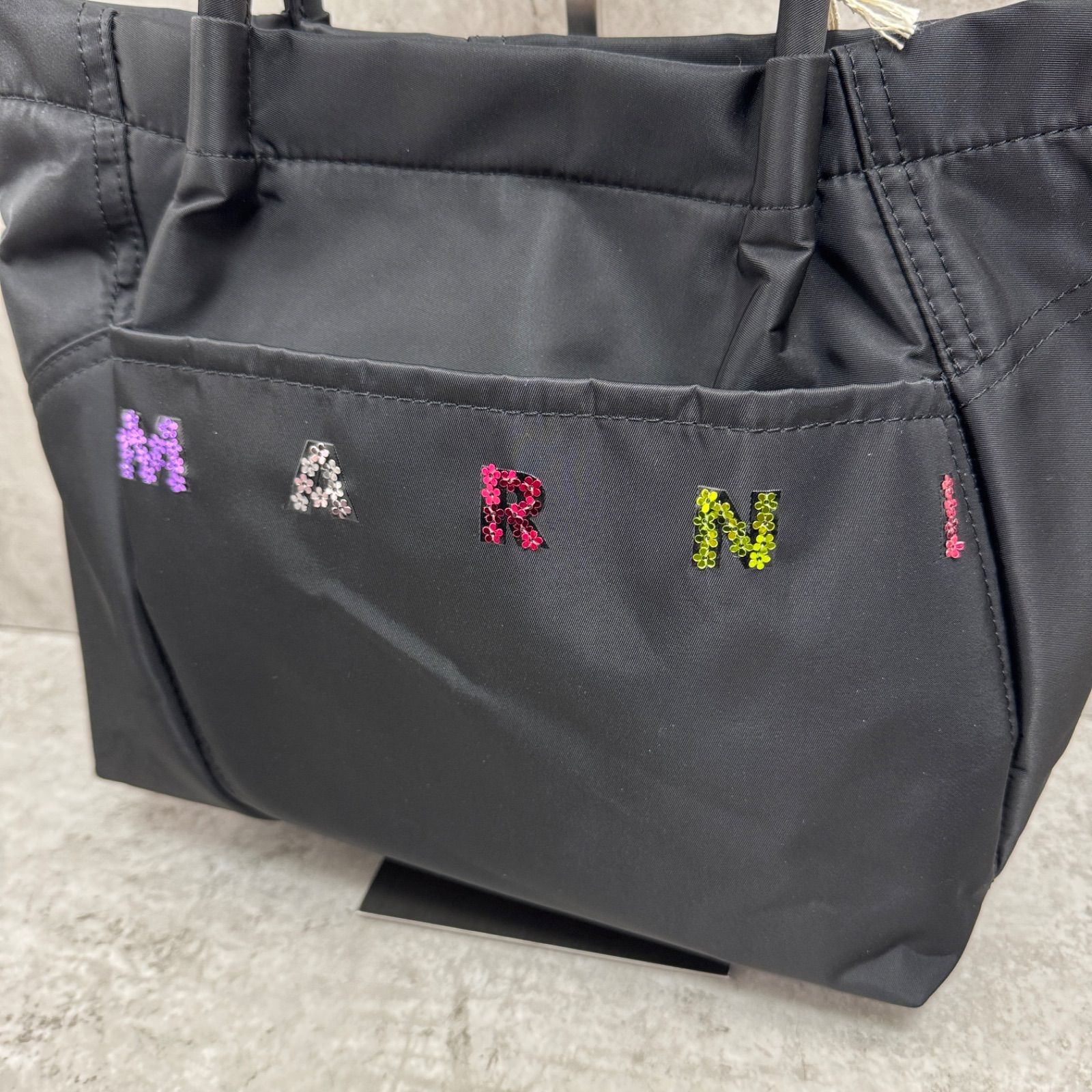 未使用】MARNI KIDS マルニ キッズ トートバッグ スパンコール