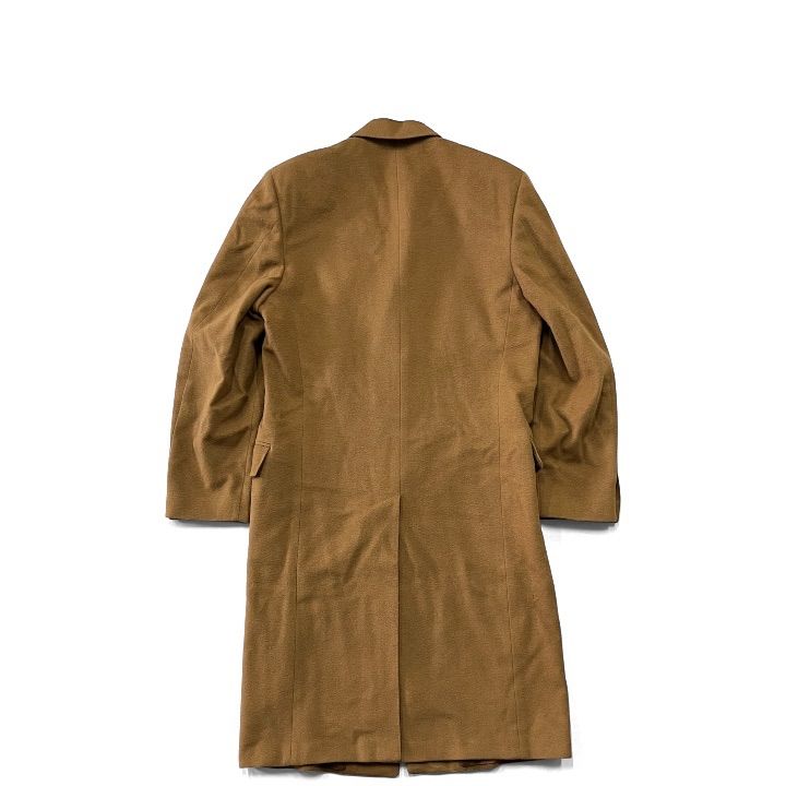 イタリア製 LANVIN ランバン カシミヤチェスターコート ロング 裏地