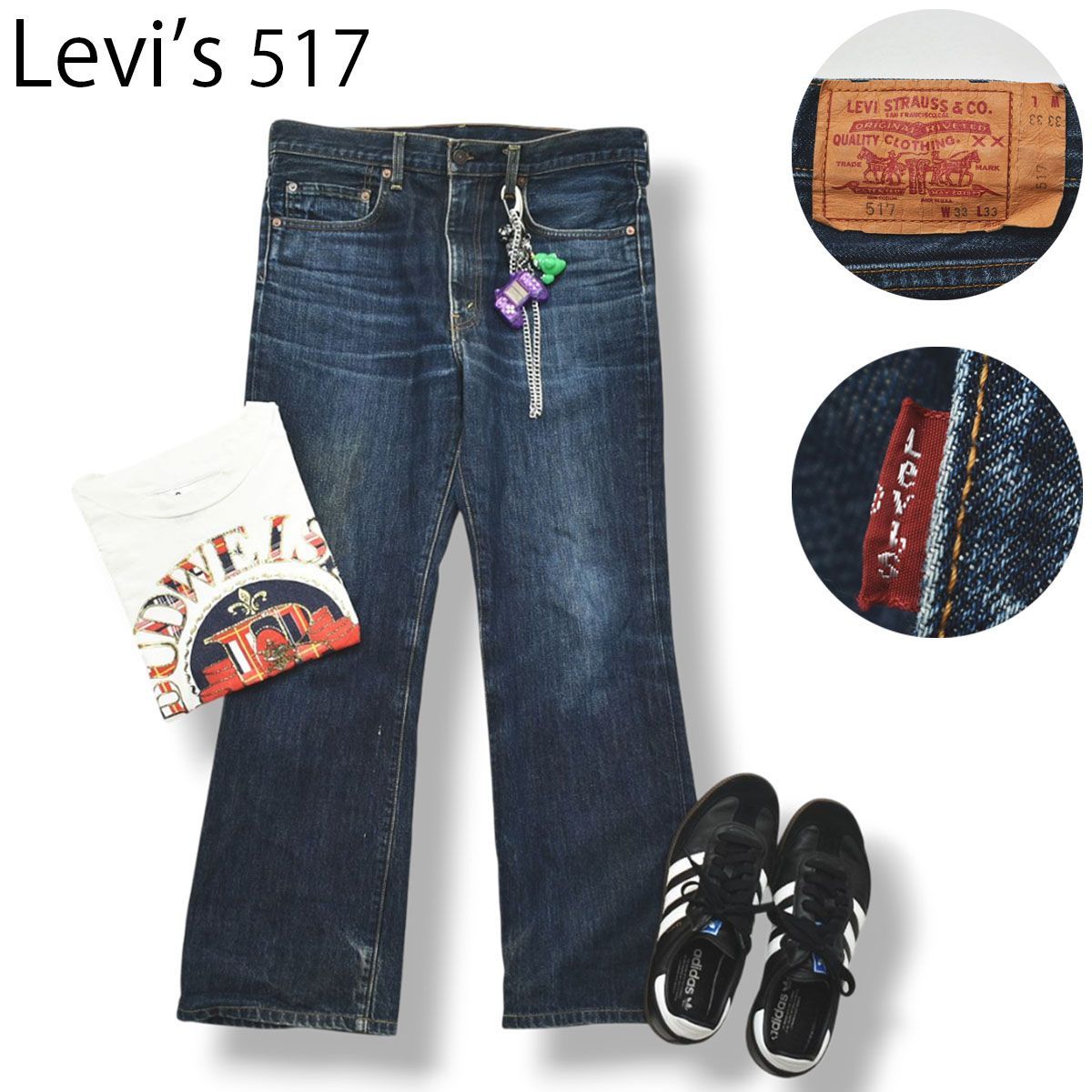 00s ヴィンテージ USA製 LEVIS リーバイス 505 デニム ブラック W34L30 