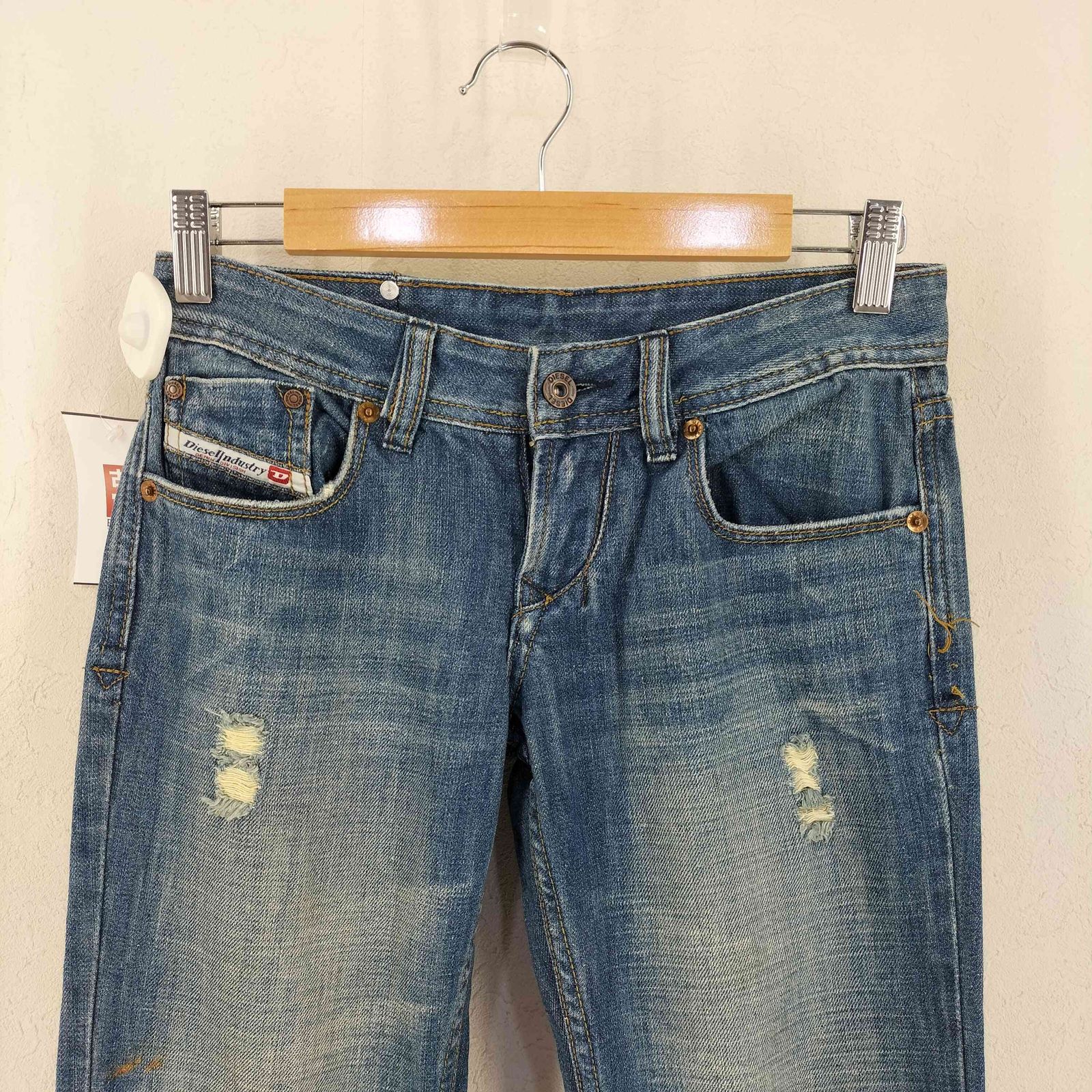 ディーゼル DIESEL Y2K RAME イタリア製 ダメージ加工 ブーツカット