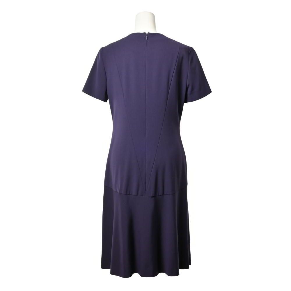 CHANEL ヴィンテージ ウール ワンピース ココマークボタン4個付き