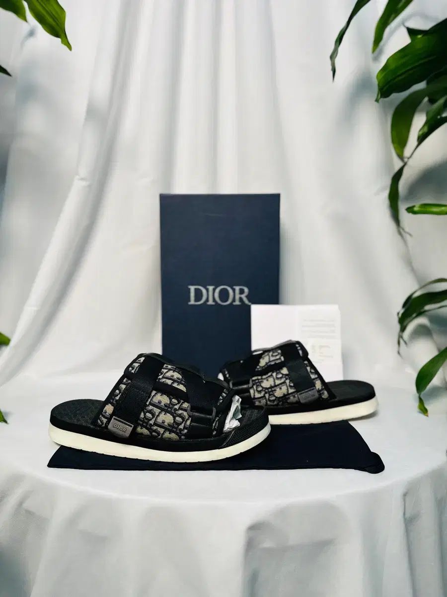 フルセット ディオール オブリーク アルファ サンダル スリッパ