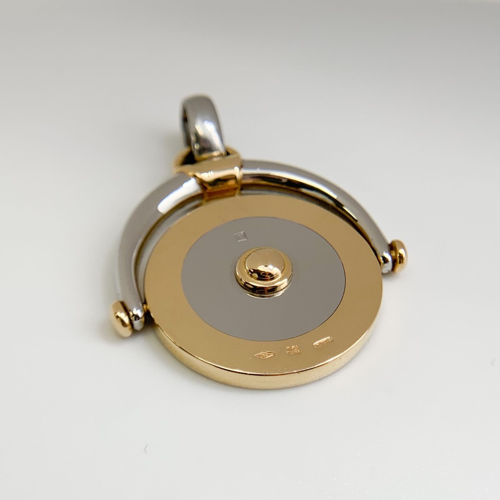 BVLGARI ブルガリ ホロスコープ 牡羊座 ペンダントトップ K 18 YG SS イエローゴールド ステンレス