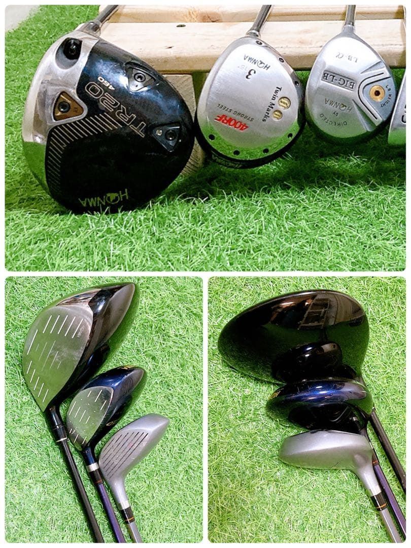 H5 ホンマ 初心者オススメ ゴルフクラブセット メンズ 14本