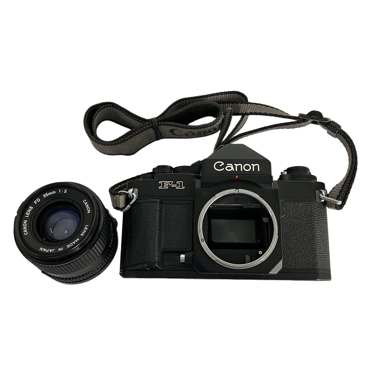 【美品・完動品】Canon A-1 ブラックボディ フィルム一眼レフカメラ Canon AE-1 PROGRAM ボディ ZOOM LENS FD 35-70mm 1:3.5-4.5 フィルム