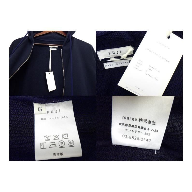 フジ FUJI 【 COTTON ZIP UP 最新 HOODIE JO25A MT004 CO 】 コットン