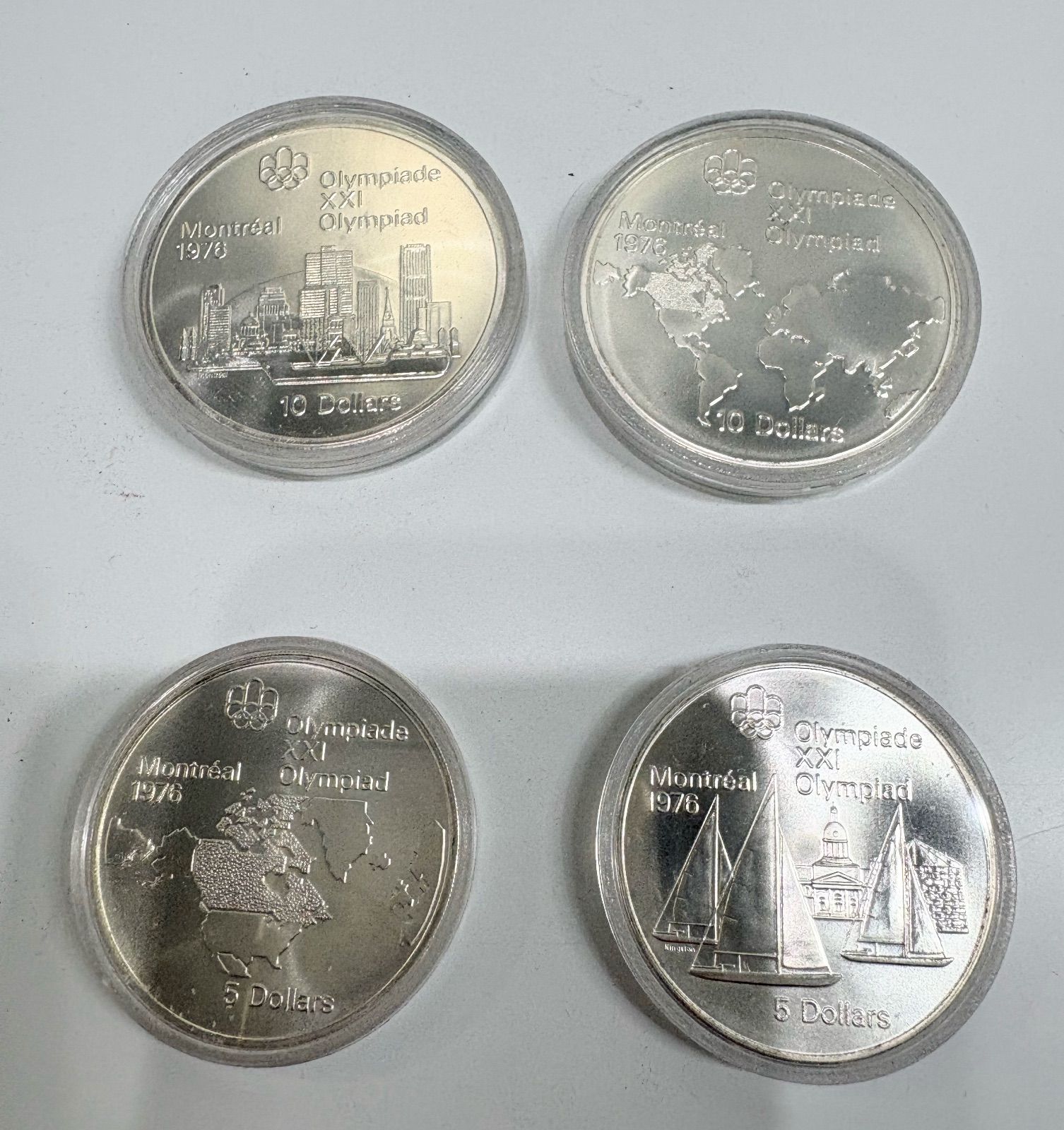 1976年 モントリオールオリンピック記念銀貨セット - メルカリ