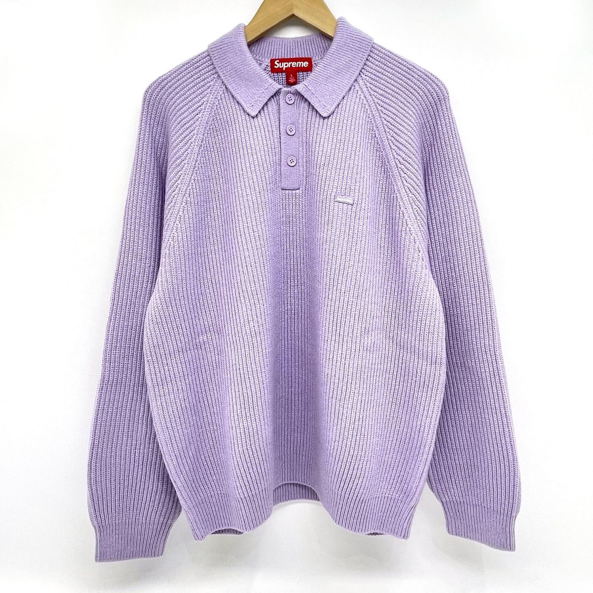 25SS 新品 シュプリーム オープン ニット スラッシャー パープル 25SS