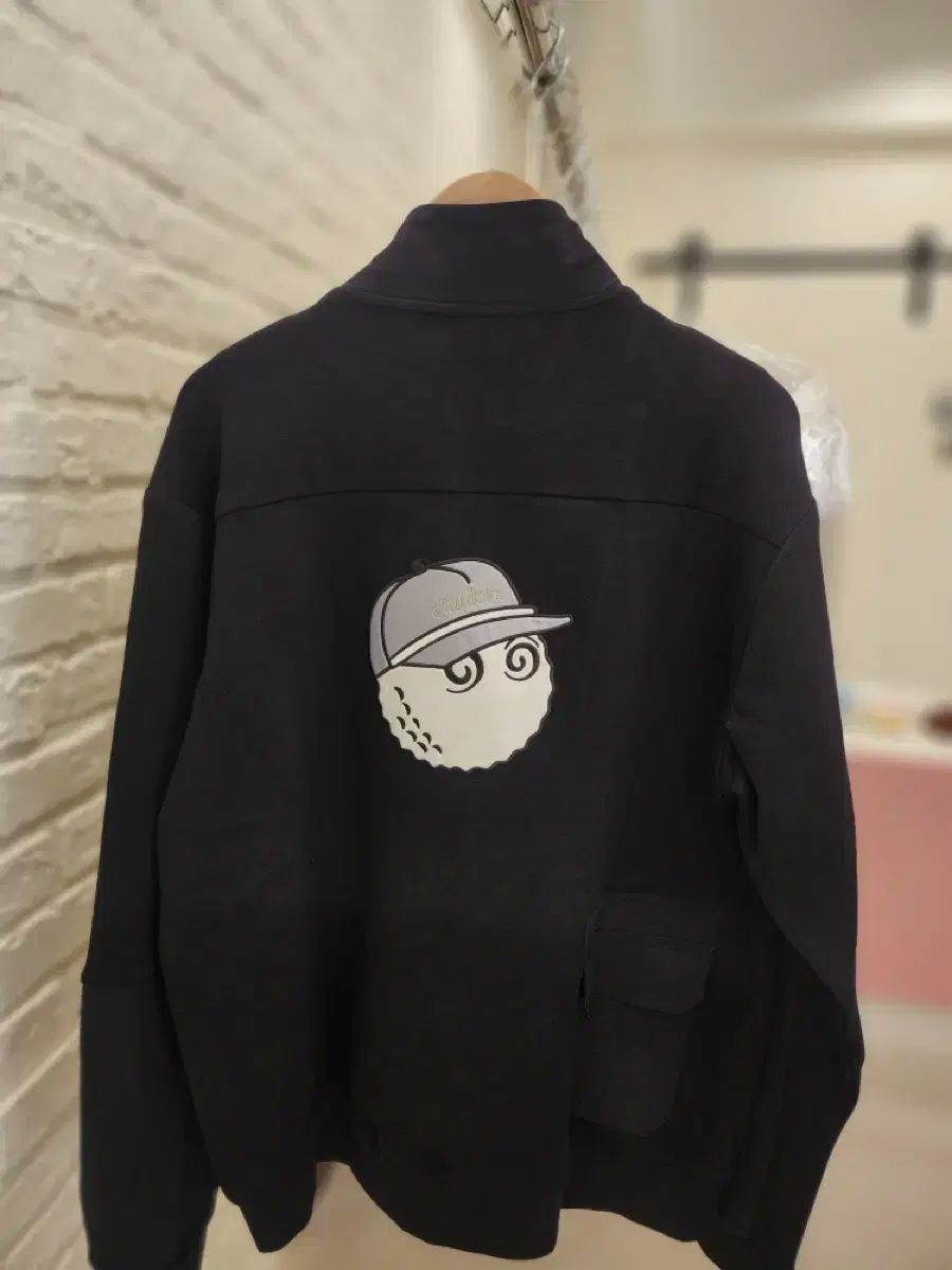 メンズ マルボンゴルフ ブラック ジャケット L