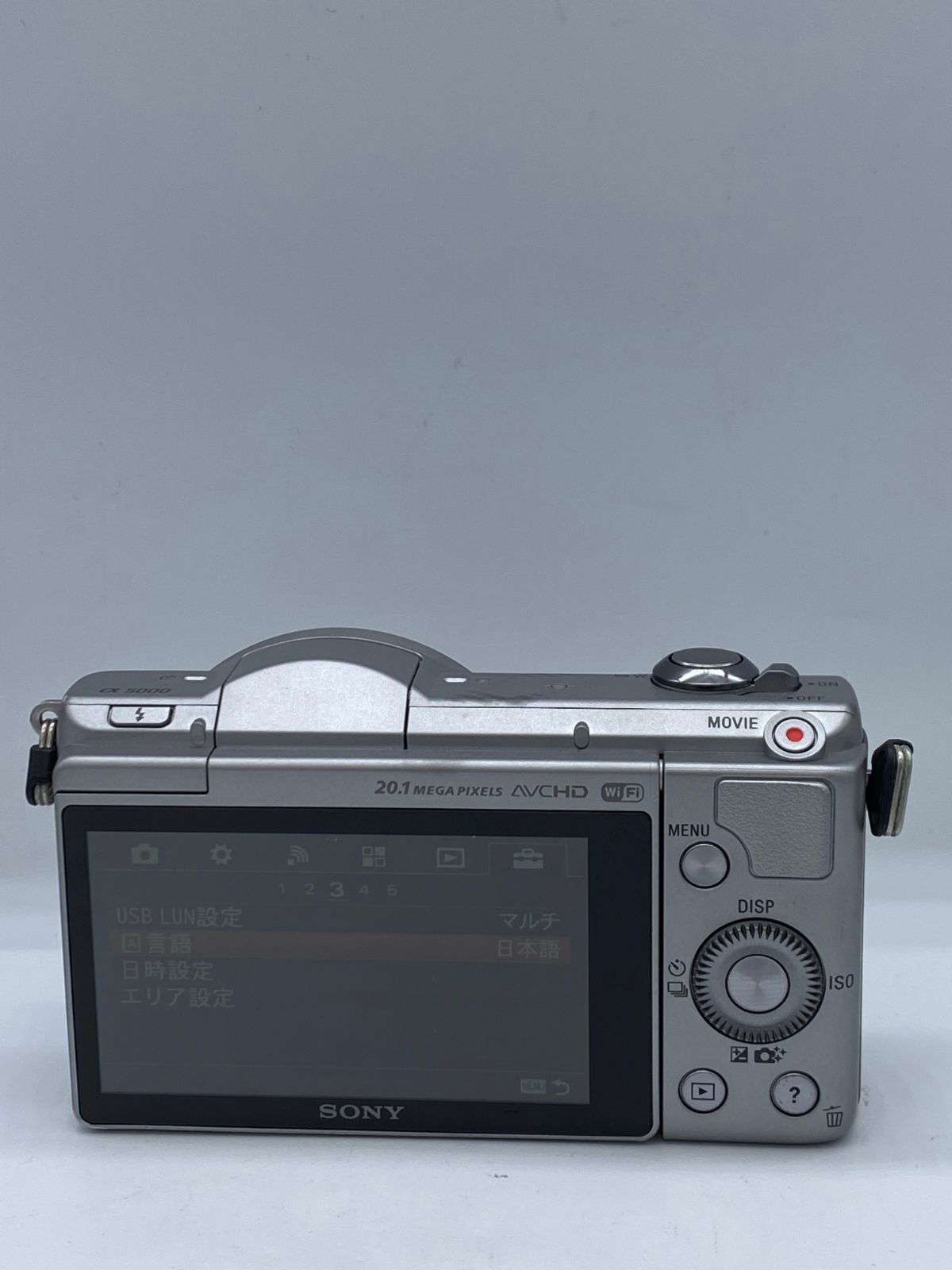 返品保証・動作確認済】SONY α5000（銀色）＋ E 16-50mm 標準ズーム