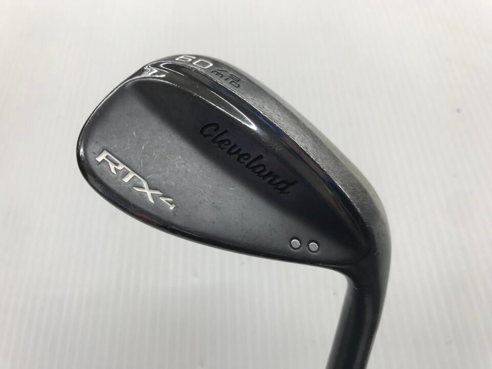 クリーブランド RTX-4 ブラックサテン 60度 NSプロ MODUS 3 TOUR 120 Sフレックス ウェッジ 最短