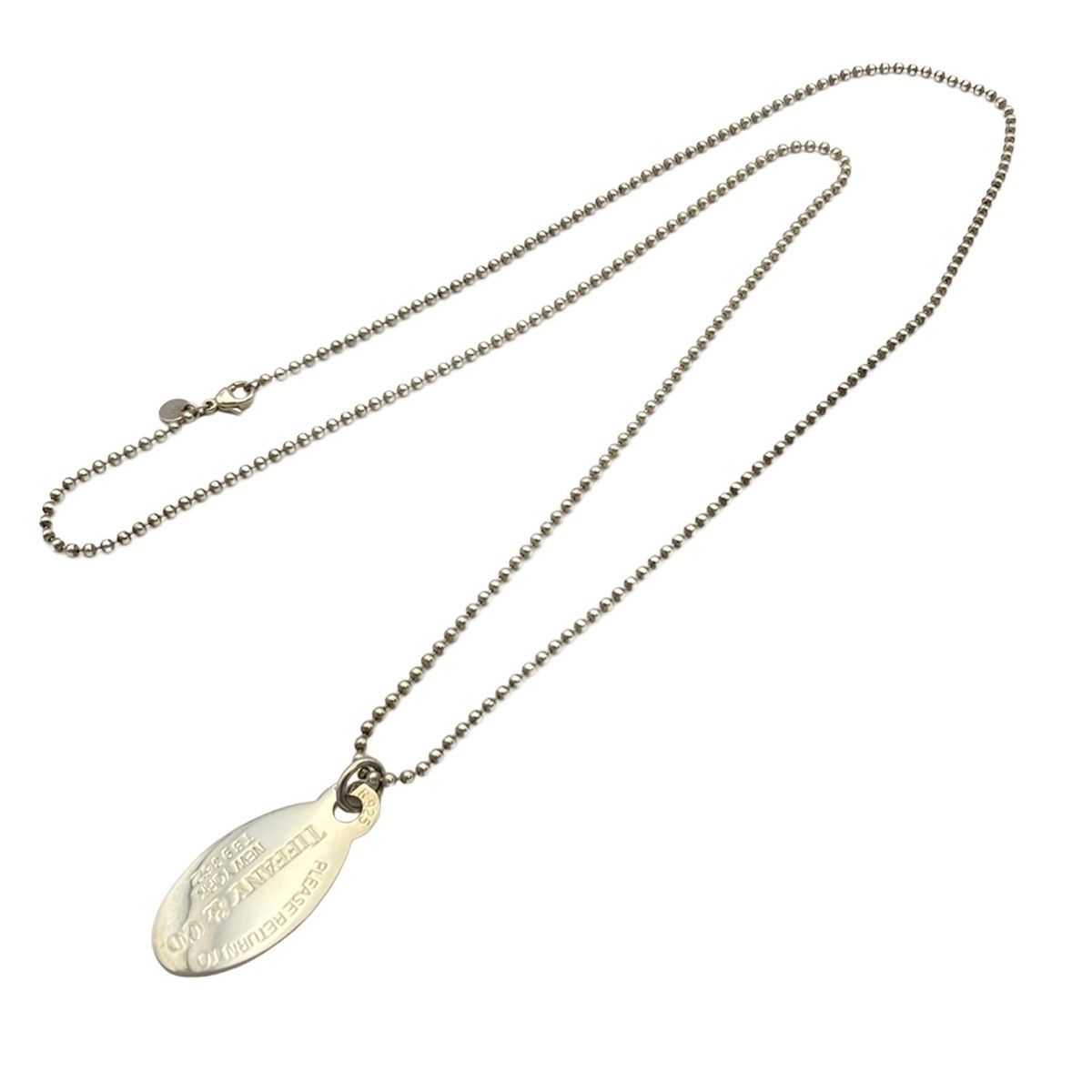 TIFFANY&Co.(ティファニー) ネックレス美品 リターントゥオーバル