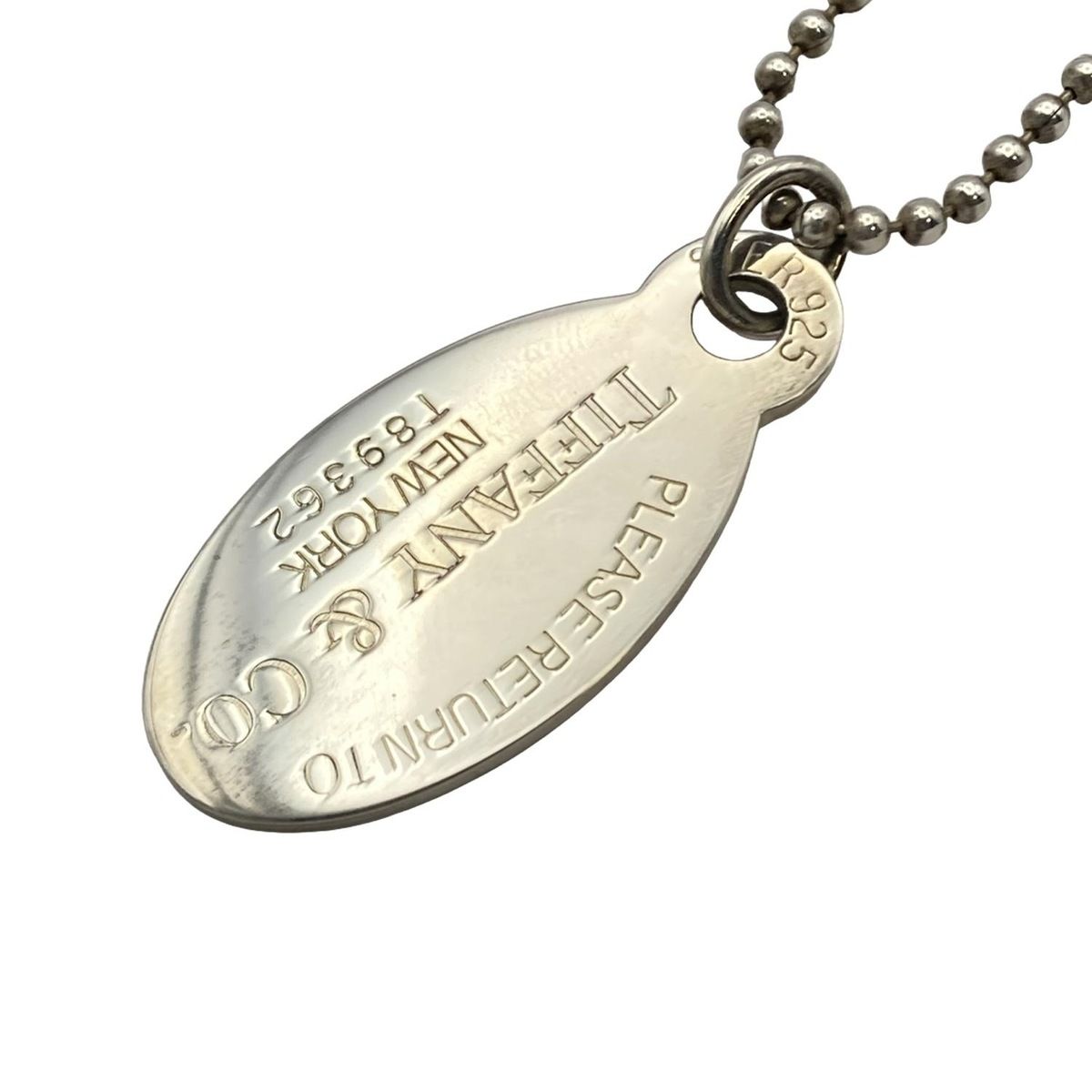 TIFFANY&Co.(ティファニー) ネックレス美品 リターントゥオーバル