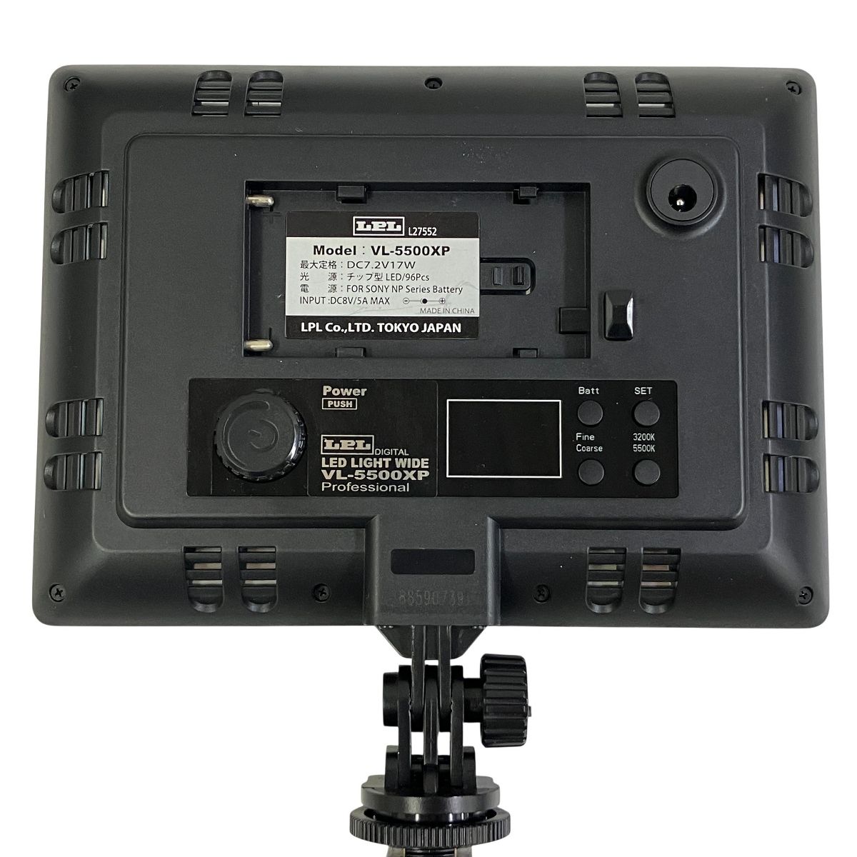  LPL LED VL 5500 XP LIGHT LEDライト STAND LS 180 E 三脚 セット その他 望遠鏡 光学機器