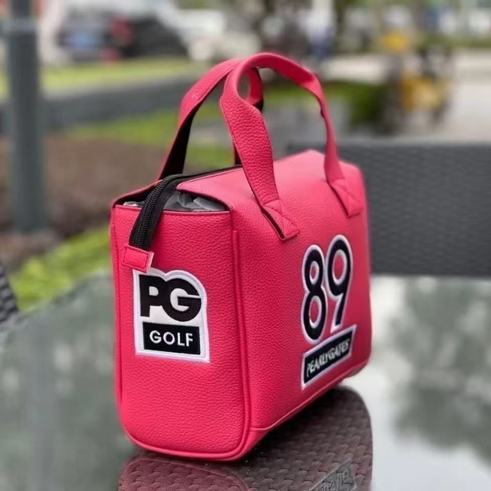 新品未使用】パーリーゲイツ ラウンドバッグ カートバック 赤 - メルカリ