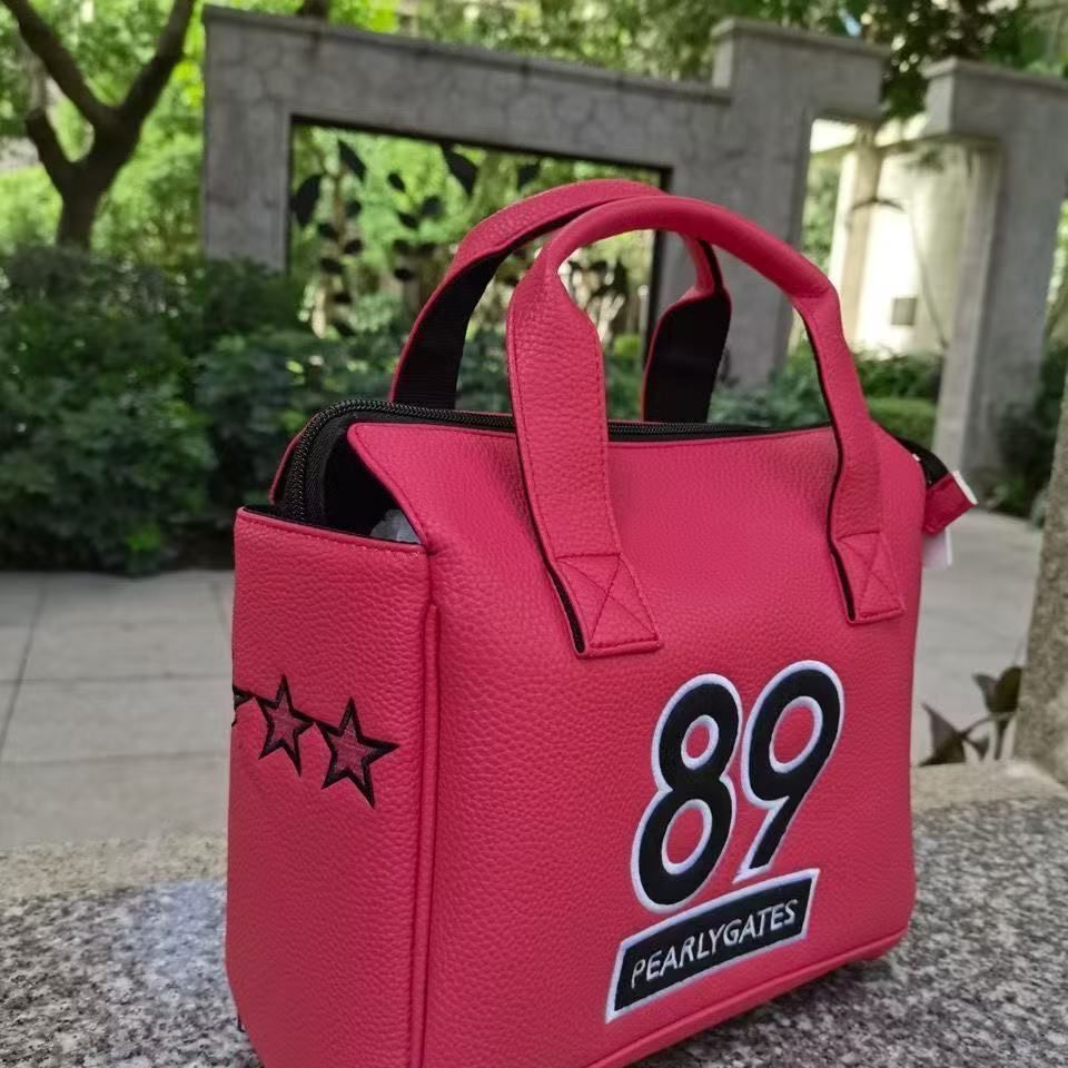 新品未使用】パーリーゲイツ ラウンドバッグ カートバック 赤 - メルカリ