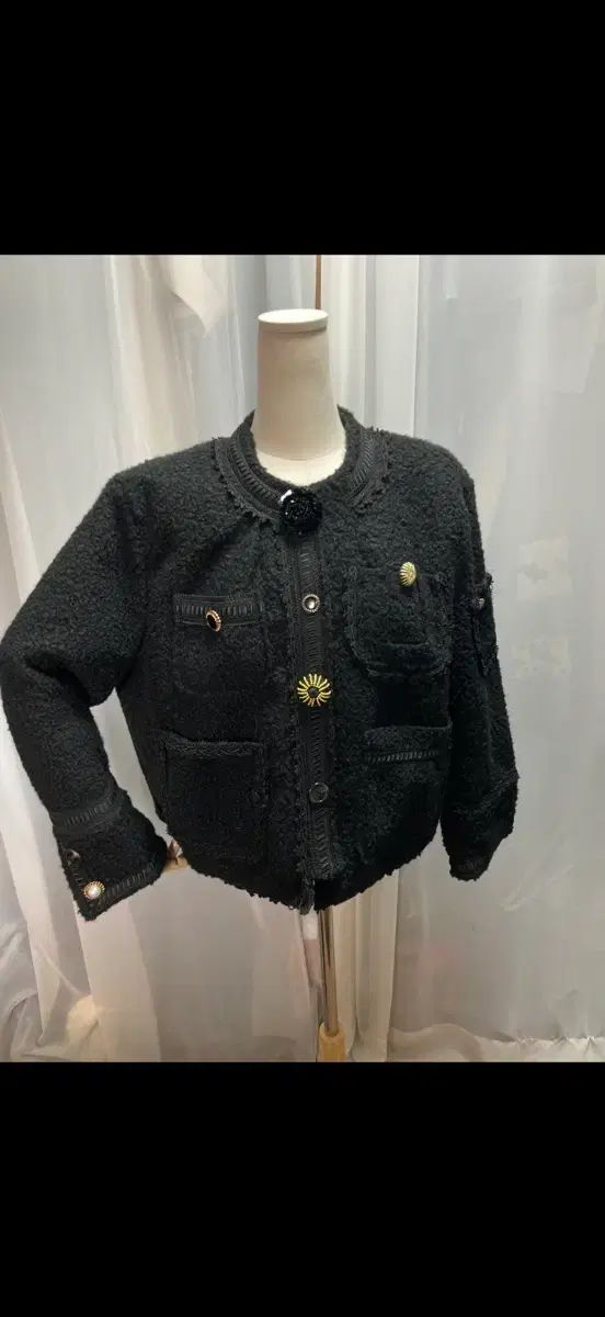 シープスキンキルティングコート