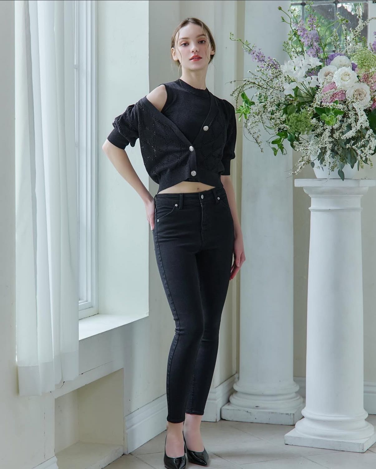 2024SS】 Riu Crochet ensemble knit アンサンブルニット - メルカリ