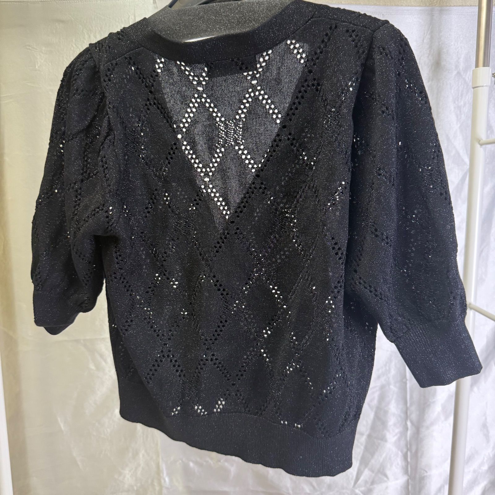 アンサンブル Crochet ensemble knit Riu 2024SS】 Riu Crochet ensemble knit アンサンブルニット - メルカリ