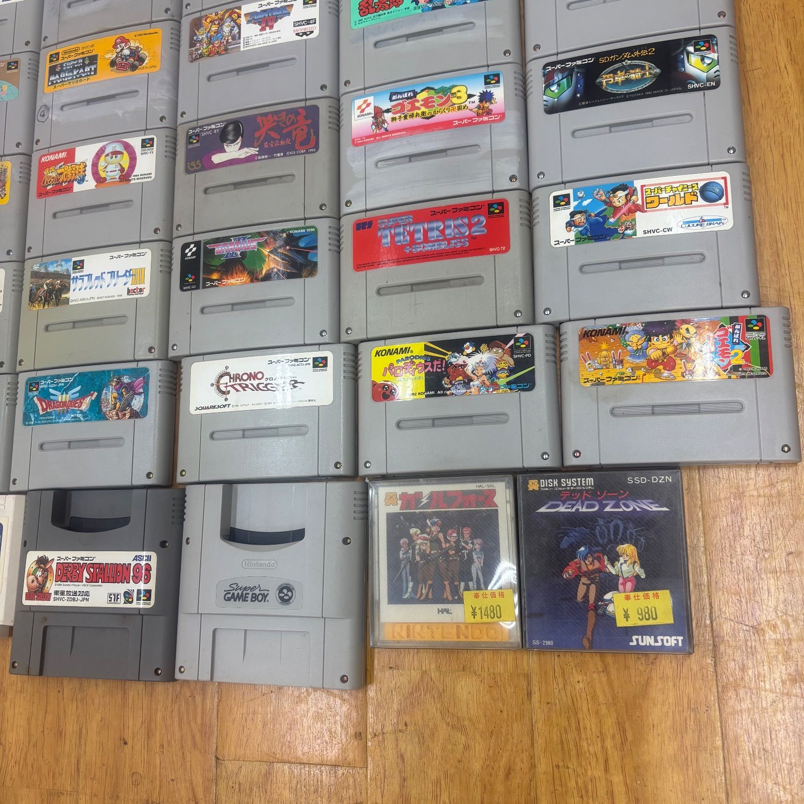  K 3942 ファミコン スーパーファミコン カセット約79点まとめ売り スーパーゲームボーイ ディスクシステム 64 ソフト ファミコン
