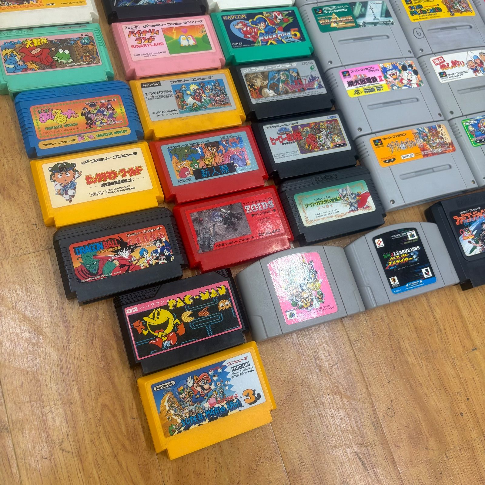 K 3942 ファミコン スーパーファミコン カセット約79点 スーパーゲームボーイ ディスクシステム 64
