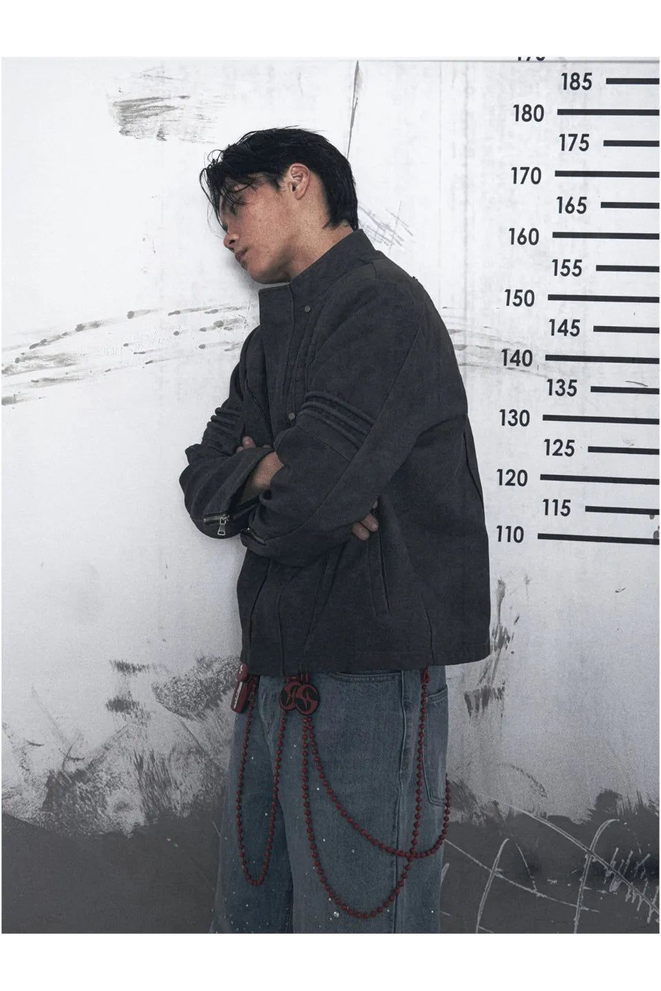 HAS2SONS｜VINTAGE DISTRESSED PU LEATHER JACKET - メルカリ