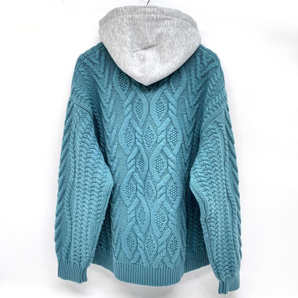 Supreme シュプリーム 25AW Cable Hooded Sweater ケーブル フード 