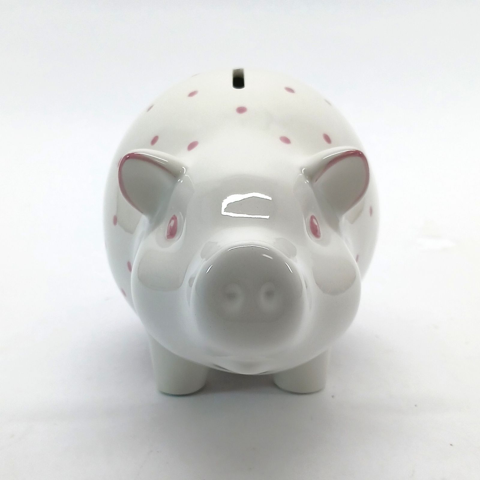 Tiffany & Co. ティファニー ピギーバンク 豚の貯金箱 ドット柄
