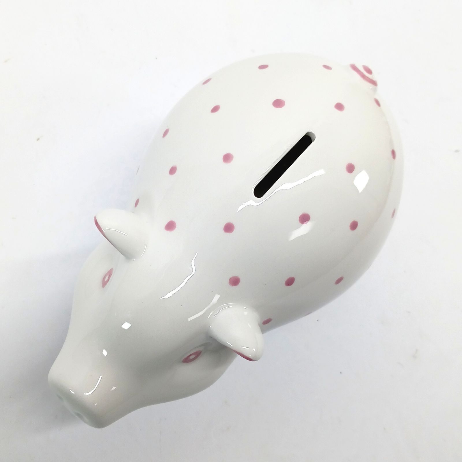 Tiffany & Co. ティファニー ピギーバンク 豚の貯金箱 ドット柄