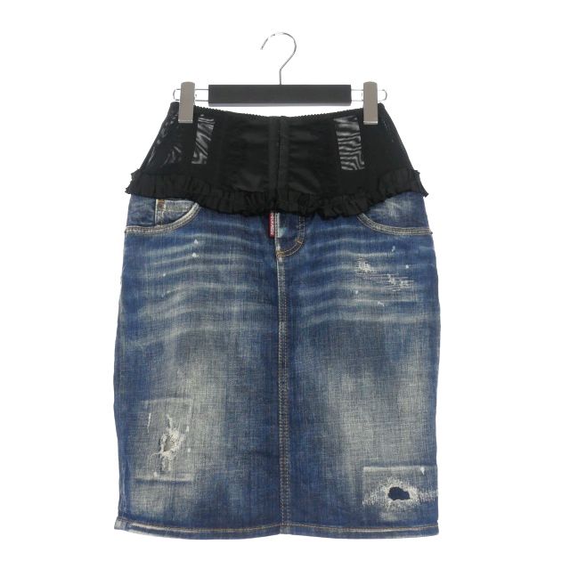 ディースクエアード DSQUARED2 23AW コルセット ペンシルスカート 最新  